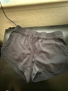 Empyre Black Women's Athletic Drawstring Shorts